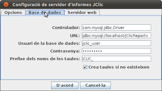 Captura-Configuració de servidor d'informes JClic-1.png